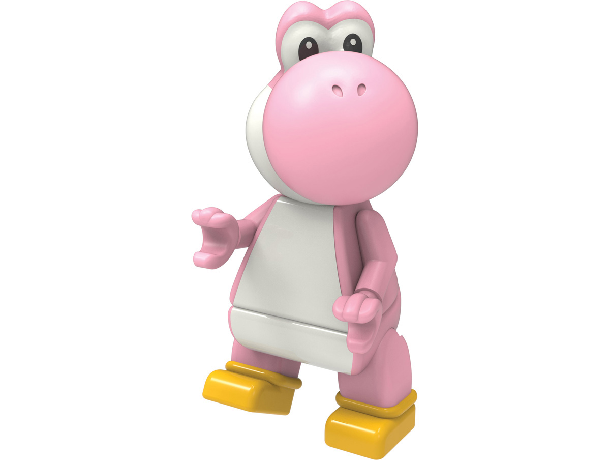 lego luigi pink yoshi