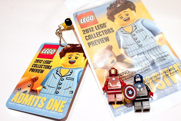 New York Lego Toy Fair Exclusive Captain America and Iron Man Minifigure Details - Minifigure Price Guide