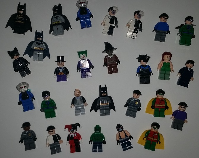 lego batman figure set