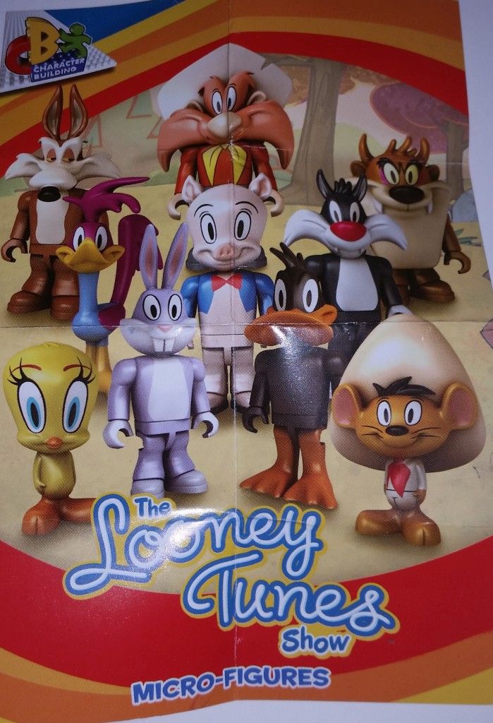 Character Building Looney Tunes Show Series 1 Insert Front