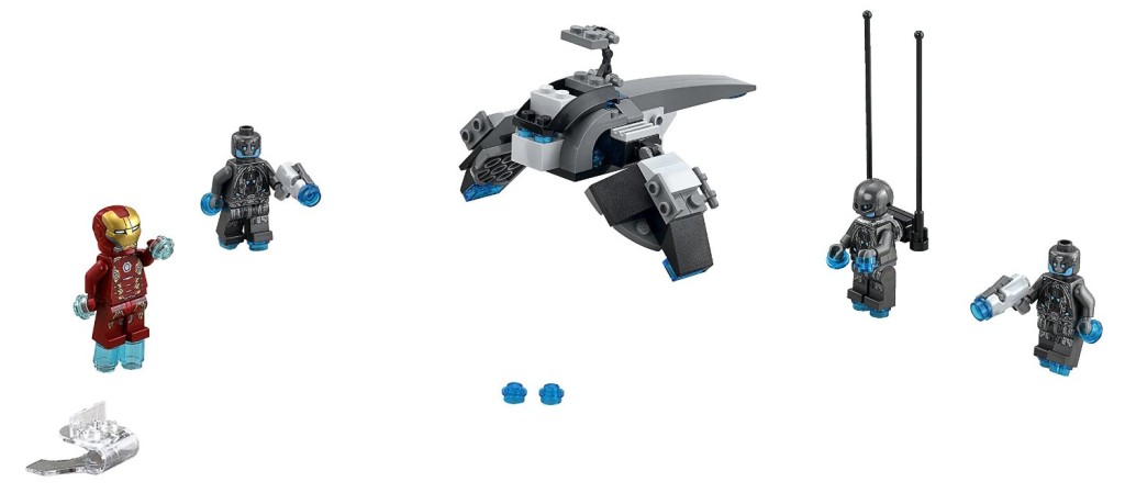 Lego 76029 Iron Man vs Ultron Minifigures