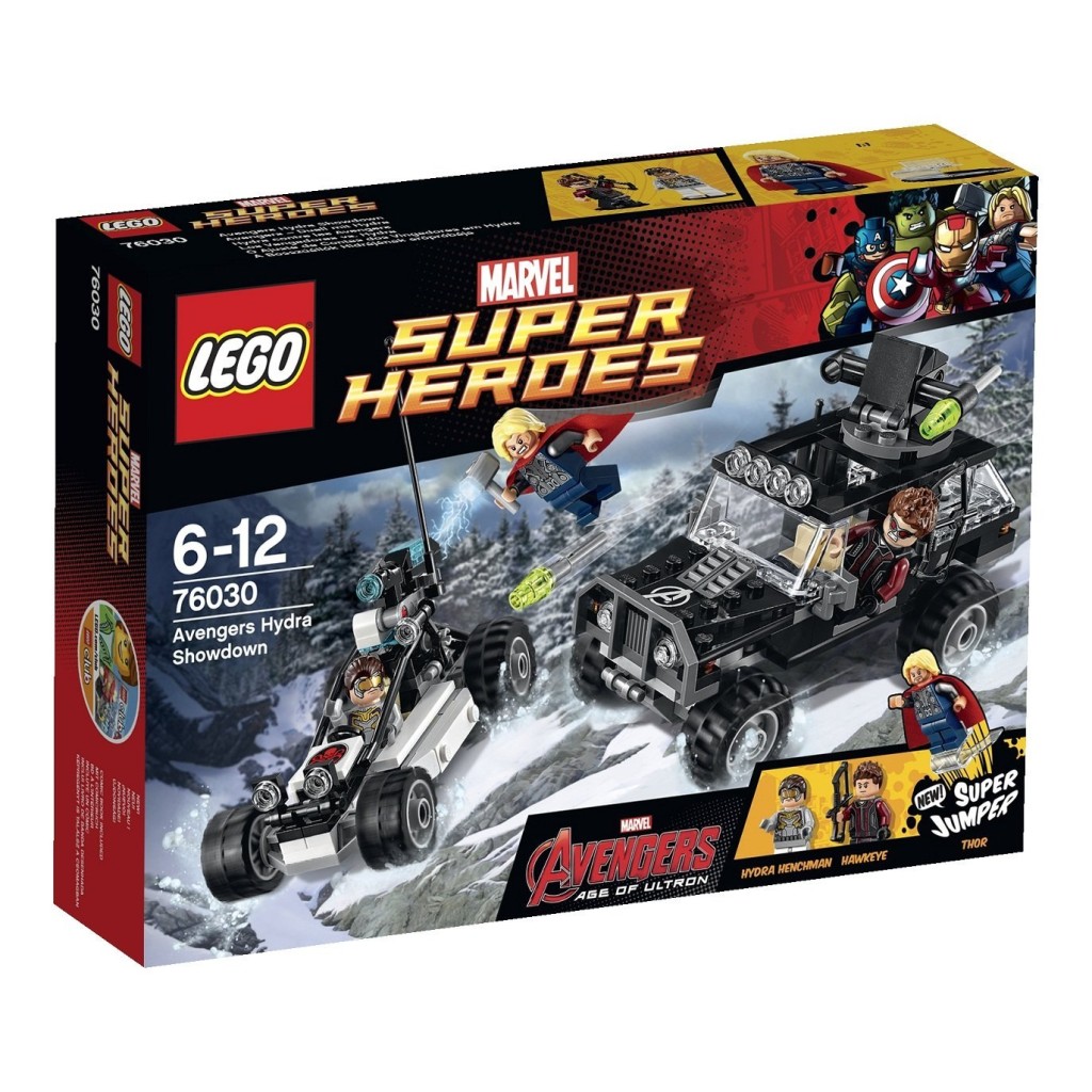 Lego 76030 Avengers Hydra Showdown Box Art