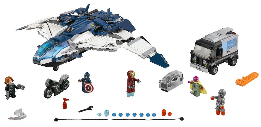 Lego 76032 The Avengers Quinjet City Chase Minifigures