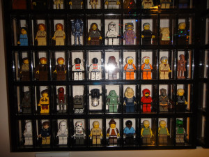 Lego Star Wars Ebay Minifigures Display One Section