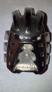 Rare Platinum Avohkii Lego Bionicle Mask