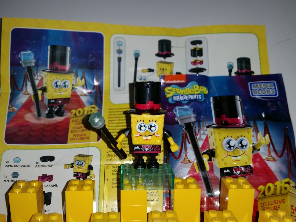 Mega Bloks Spongebob Movie Figure Giveaway