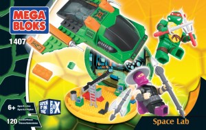 Mega Bloks 1407 Space Lab - Teenage Mutant Ninja Turtles