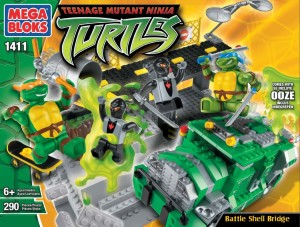 Mega Bloks 1411 Battle Shell Bridge - Teenage Mutant Ninja Turtles