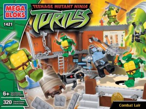 Mega Bloks 1421 Combat Lair - Teenage Mutant Ninja Turtles