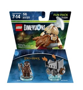 lego dimensions Lord of The Rings Gimli fun pack 71220