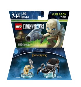 lego dimensions Lord of The Rings Gollum fun pack 71218