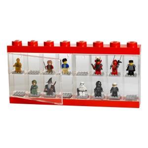 Lego New Minifigure Display Case 4066 Large with figures