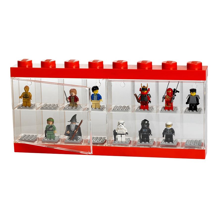 large minifigure display case