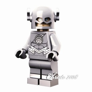 Christo Custom Lego Flash White Lantern Minifigure