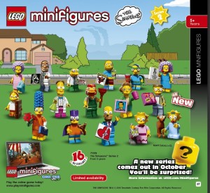 Lego 2nd half 2015 Simpsons Catalog