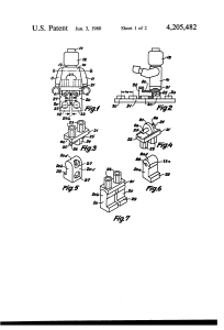 Lego 4205482 Patent Page 1