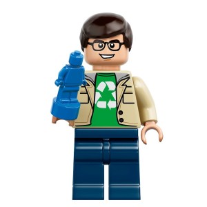 Lego Big Bang Theory Leonard Minifigure