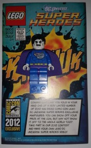 Lego DC Comics SDCC 2012 Exclusive Bizarro Front