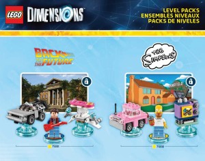 Lego Dimensions Starter Pack Instruction Manual Minifigures 71201 and 71202