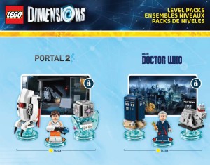 Lego Dimensions Starter Pack Instruction Manual Minifigures 71203 and 71204