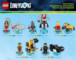 Lego Dimensions Starter Pack Instruction Manual Minifigures 71209 71210 71211 71212 71213
