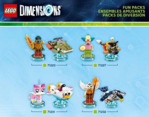Lego Dimensions Starter Pack Instruction Manual Minifigures 71223 71227 71231 71232