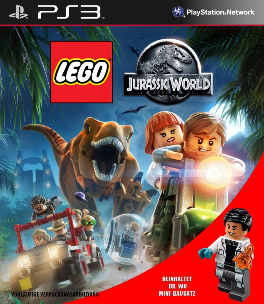 Lego Jurassic World Video Game with Exclusive figure found on Amazon.de
