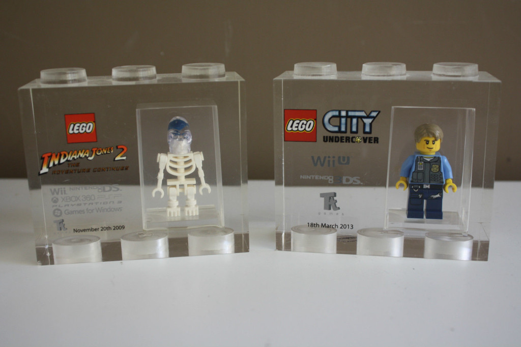 LEGO Indiana Jones TT Games Developer Brick handed out to people who worked  on the game! : r/lego