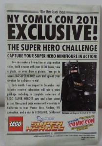 New York Comic Con 2011 Batman Exclusive Super Heroes Unite Back