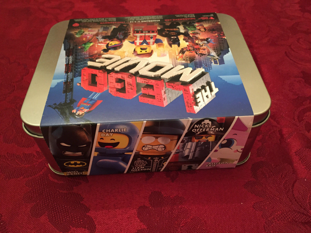 The Lego Movie Promotional Tin Sealed Back