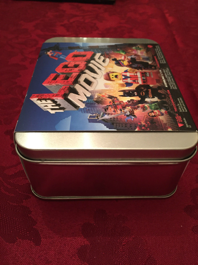 The Lego Movie Promotional Tin Sealed Side