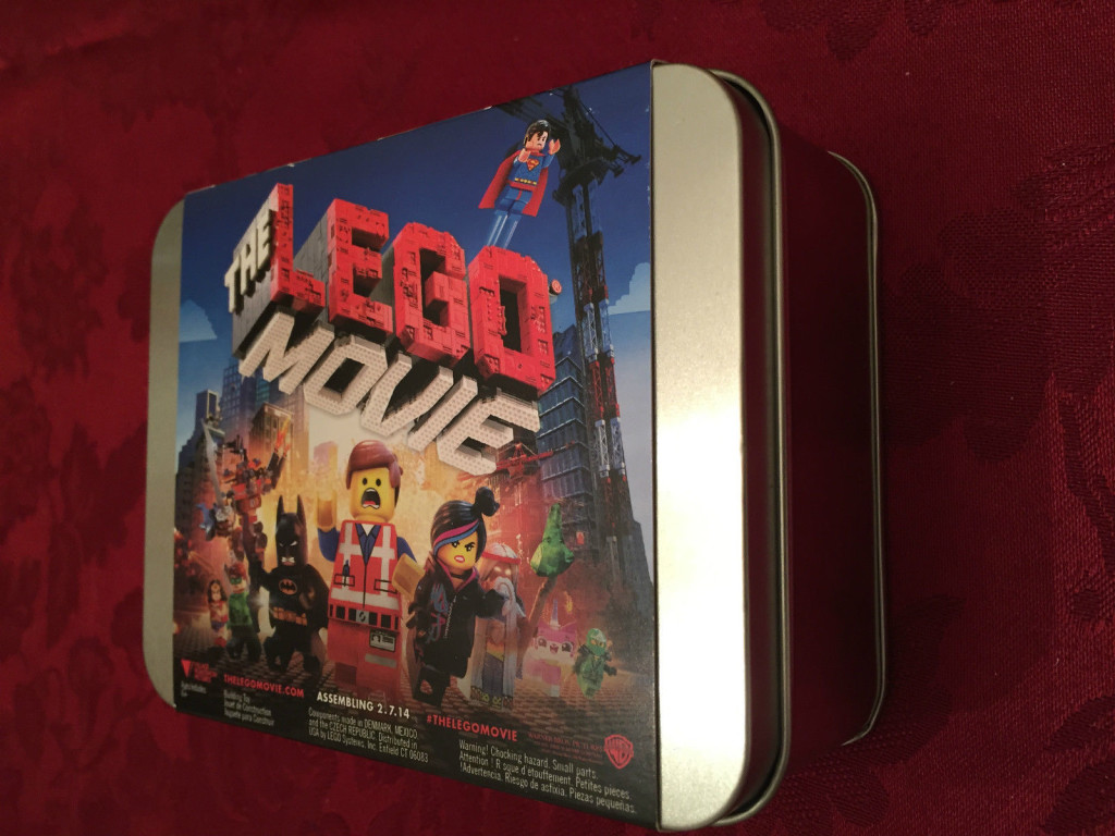 The Lego Movie Promotional Tin Sealed Top