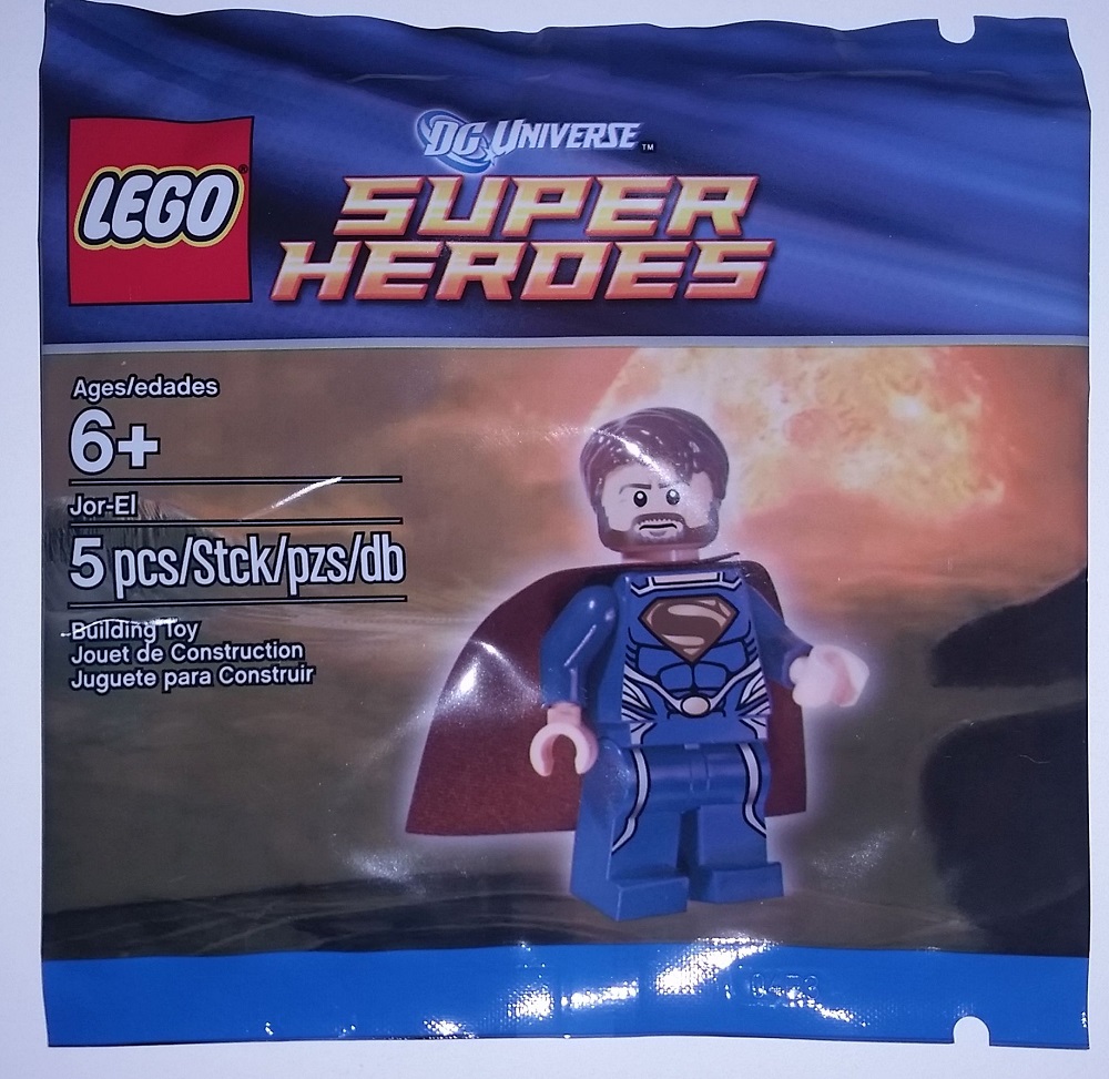 Details about   Lego DC Super Heroes 5001623 Jor-El Polybag Superman DC Marvel LEGO SuperHero