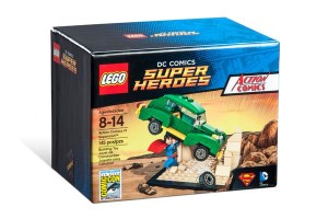 lego SDCC 2015 superman Action Comics Number 1 comic con exclusive Box ART