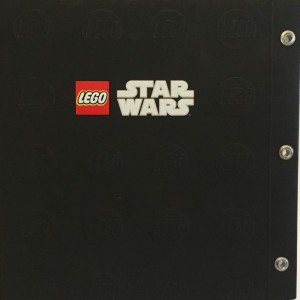 19 Star Wars Lego New York Toy Fair 2010 Promo Black Book Back Cover