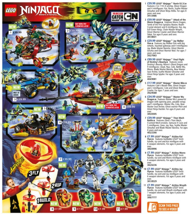 New Argos Catalog is out today. First mention 14 Monsters sets online. - Minifigure Price Guide
