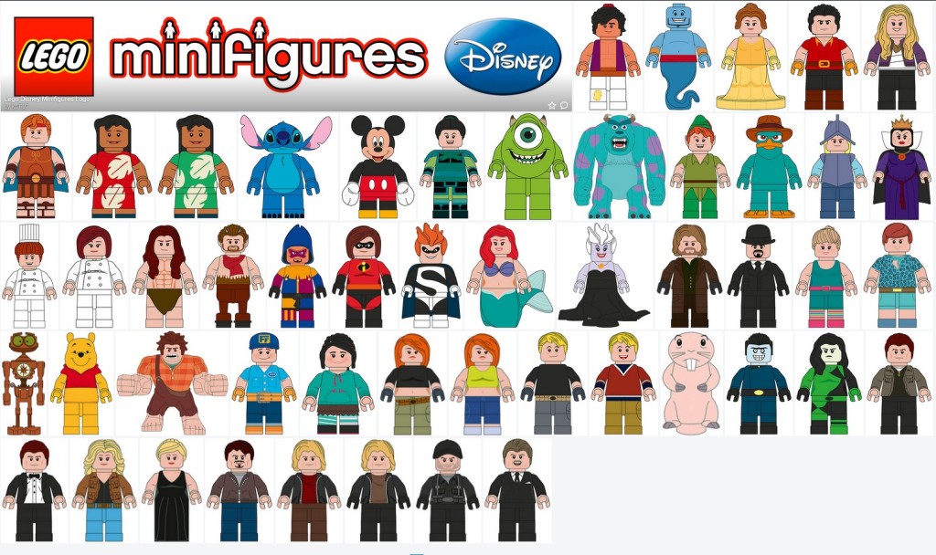 Lego Disney Series 16 Collectible Minifigure Series