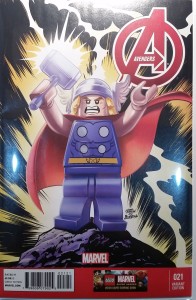 Lego Marvel Comic Variant Cover Avengers Volumne 5 #21