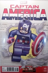 Lego Marvel Comic Variant Cover Captain America Vol 7 #12
