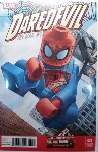 Lego Marvel Comic Variant Cover Daredevil Vol 3 #31