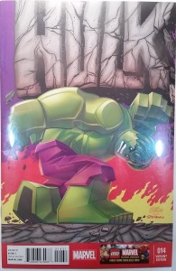 Lego Marvel Comic Variant Cover Indestructable Hulk Vol 1 #14