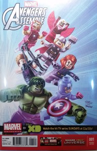 Lego Marvel Comic Variant Cover Marvel Universe- Avengers Assemble Vol 1