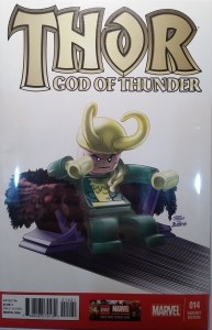 Lego Marvel Comic Variant Cover Thor #14