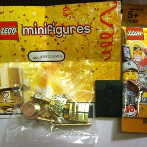 Lego Mr Gold Number 3592