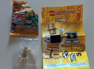 Lego Mr Gold Number 3656