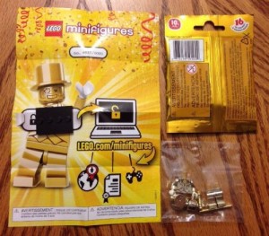 Lego Mr Gold Number 4637