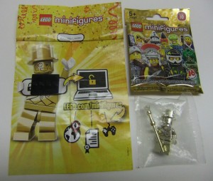 Lego Mr Gold in bag 1517