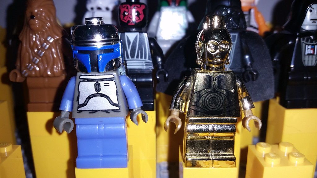 Lego Star Wars Pen Minifigures Chrome C-3PO