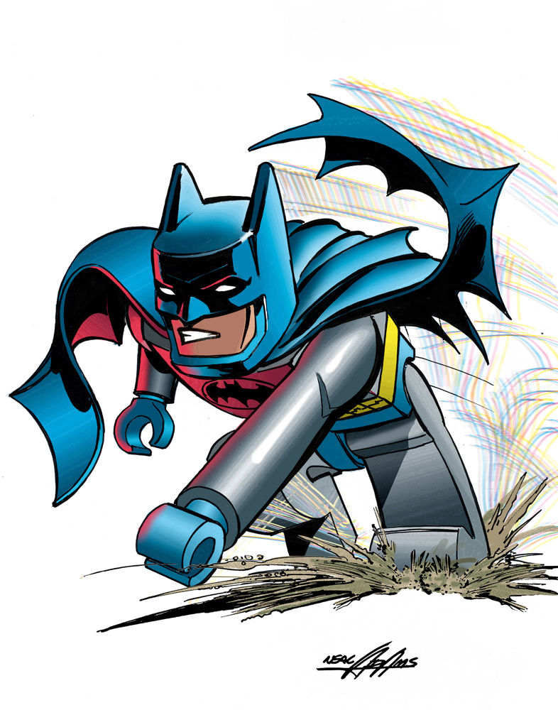 Neal Adams Signed Batman Art Print