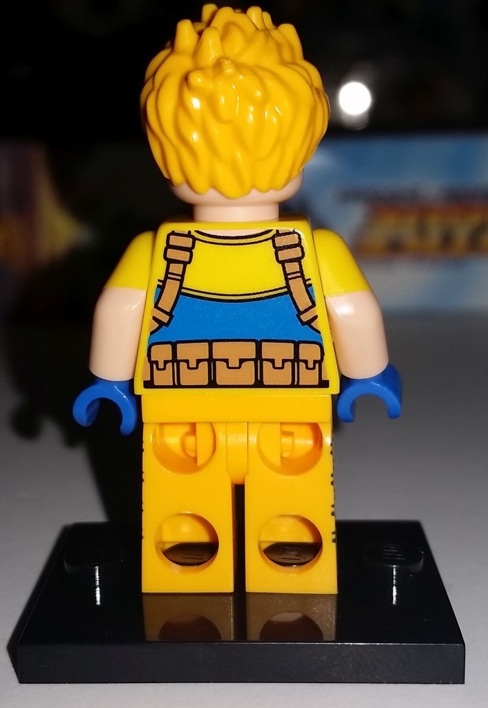DC Comics Super Heroes Justice League - Trickster Minifigure On Stand Back